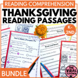 Thanksgiving Activities Thanksgiving Reading Passages + Co