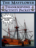 Thanksgiving Activities: The Mayflower Activity Packet Bun