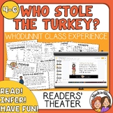 Thanksgiving Activities Who Stole the Turkey Readers Theat