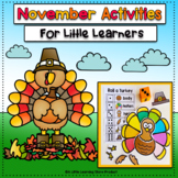 Thanksgiving Activities and Centers for Preschool