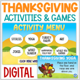 Thanksgiving Activities and Games - Fun Class Thanksgiving