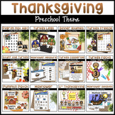 Thanksgiving Activities for Preschoolers - Math, Literacy,