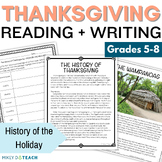 Thanksgiving Activities for the History of the Holiday - C