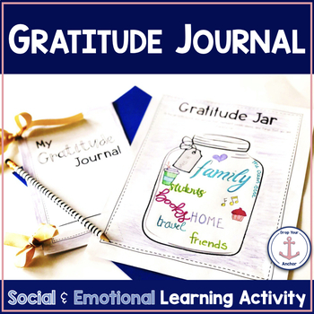 Preview of Gratitude Social Emotional Learning Activity