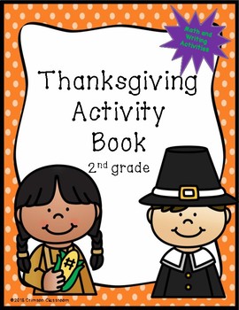 Preview of Thanksgiving Activity Book
