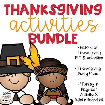 Preview of Thanksgiving Activities Bundle