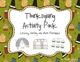 Thanksgiving Activity Pack!