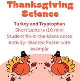 Thanksgiving Activity/Project - Biology/Anatomy/Science Tu