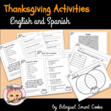 Thanksgiving Activity Reading 5 W Compare and Contrast Fac