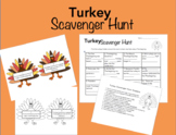 Thanksgiving Activity- Scavenger Hunt