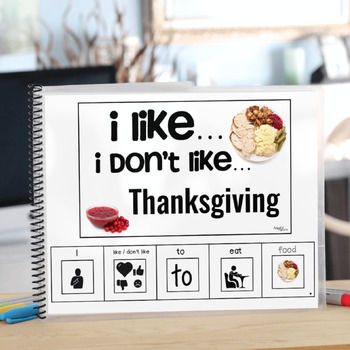 Preview of Thanksgiving Adapted Book