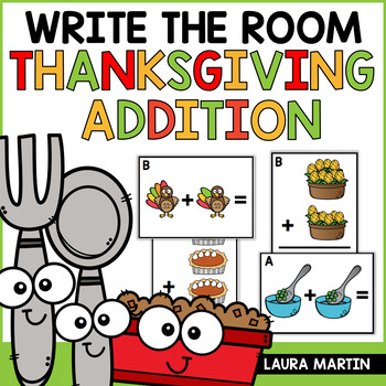 Preview of Thanksgiving Addition Write the Room