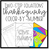 Thanksgiving Algebra Activity: Solving Two-Step Equations 