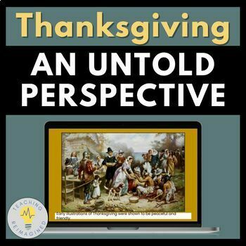 Preview of Thanksgiving: An Untold Perspective, Social Justice for Young Students