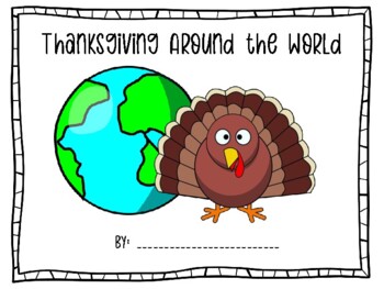 Preview of Thanksgiving Around the World Research Project