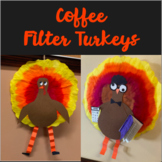Thanksgiving Art: Coffee Filter Turkeys
