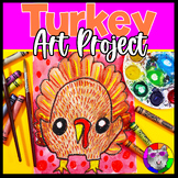 Thanksgiving Art Lesson, Cute Turkey Artwork, Kindergarten