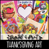 Thanksgiving Art Lessons Booklet, DIGITAL & PRINT Art Projects