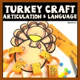 Thanksgiving Articulation and Language Turkey Craft