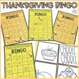 Thanksgiving BINGO | Thanksgiving Party Game