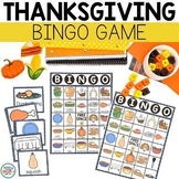 Thanksgiving BINGO | Thanksgiving Vocabulary Activities | 