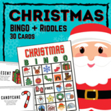 Christmas BINGO with Riddles & Call Cards!
