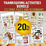 Thanksgiving BUNDLE Activities For Kids,  Coloring Pages, 