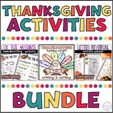 Thanksgiving BUNDLE: Occupational Therapy activities