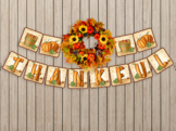 Thanksgiving Banner - Customizable Digital Download
