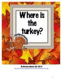 FREEBIE Thanksgiving Basic Concepts- Where is the Turkey?
