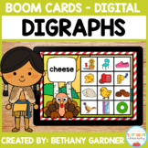Thanksgiving Beginning Digraphs - Boom Cards - Distance Learning