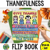 Thanksgiving Bible Activity Flip Book on Thankfulness and 