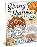 Thanksgiving Bible Activity Pack