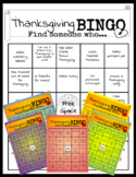 Thanksgiving Bingo!