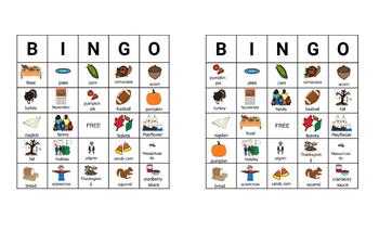 Thanksgiving Day Bingo Board - BRIGHT-FM