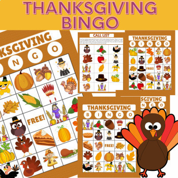 Preview of Thanksgiving Bingo Activities