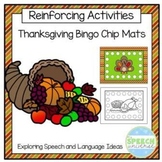 Thanksgiving Bingo Chip Mats