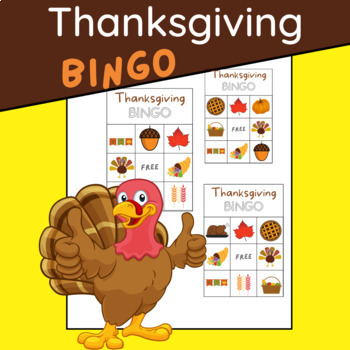 Thanksgiving Bingo Game Set with 24 Different Game Boards | TPT