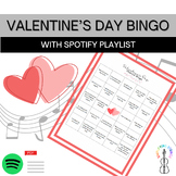 Valentine's Day Bingo Game for Band, Orchestra, Chorus, or