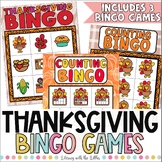Thanksgiving Bingo Games | November Class Party Activities