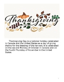 Thanksgiving Booklets (4th-6th) (FREE!)