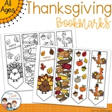 Thanksgiving Bookmarks