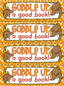 Thanksgiving Bookmarks (Free) by Teach Like A Pineapple TpT
