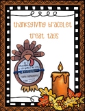 Thanksgiving Bracelet Gift Tags