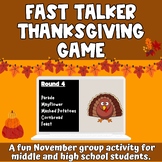 Thanksgiving Brain Break Game / November - No prep, fun fo