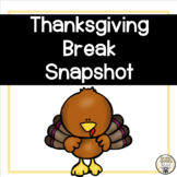Thanksgiving Break Snapshot