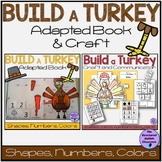 Thanksgiving Build a Turkey Adapted Book and Craft Bundle 