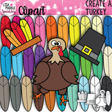 Thanksgiving Build a Turkey Clipart
