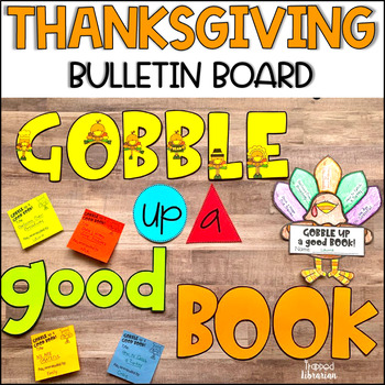 Preview of Thanksgiving Bulletin Board - November Library Bulletin Board