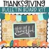 Thanksgiving Bulletin Board Kit - Chalkboard Theme
